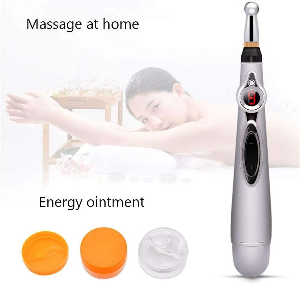 Electronic Acupuncture Pen, 3-In-1 Meridian Energy Pen for Pain Relief, Pain Relief Therapy, Electric Meridians Acupuncture Machine