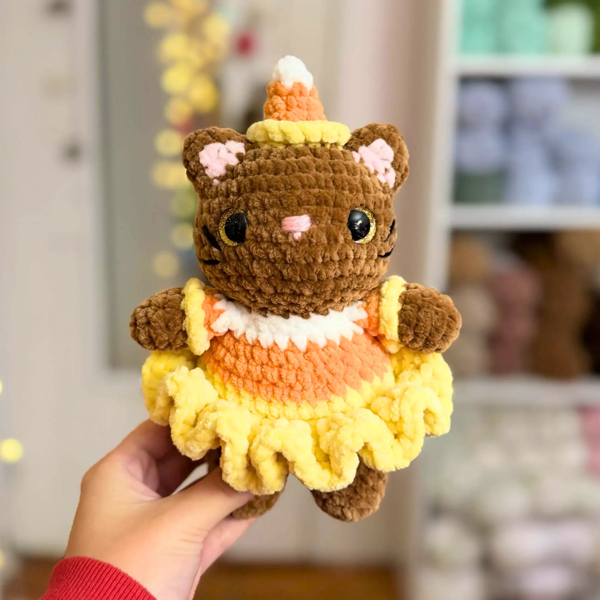 Hand-Crocheted Spooky Kittens