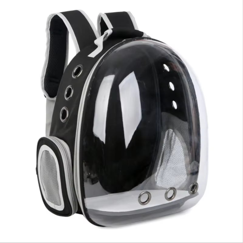 Portable Cat Pet Carrier Backpack Transparent Capsule Bubble Pet Backpack Small Animal Puppy Kitty Breathable Carrier for Travel