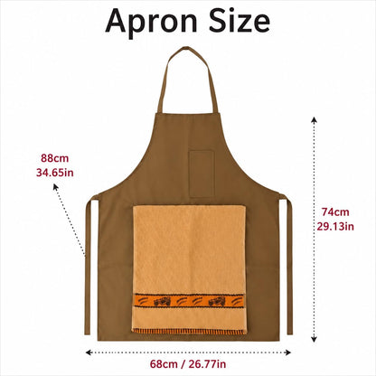 Funny Chef Apron for Men, Hidden Pocket Surprise BBQ Gag Gift