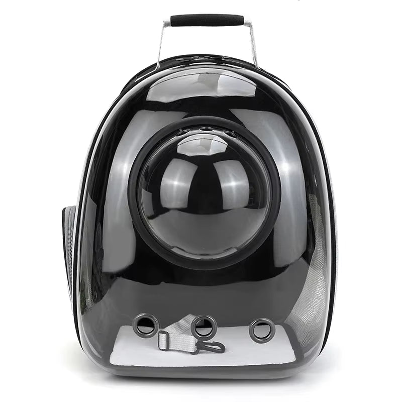Portable Cat Pet Carrier Backpack Transparent Capsule Bubble Pet Backpack Small Animal Puppy Kitty Breathable Carrier for Travel