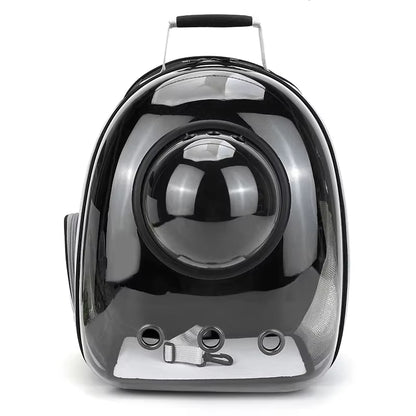 Portable Cat Pet Carrier Backpack Transparent Capsule Bubble Pet Backpack Small Animal Puppy Kitty Breathable Carrier for Travel