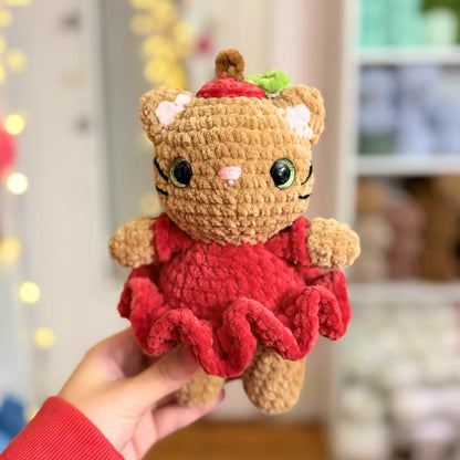 Hand-Crocheted Spooky Kittens
