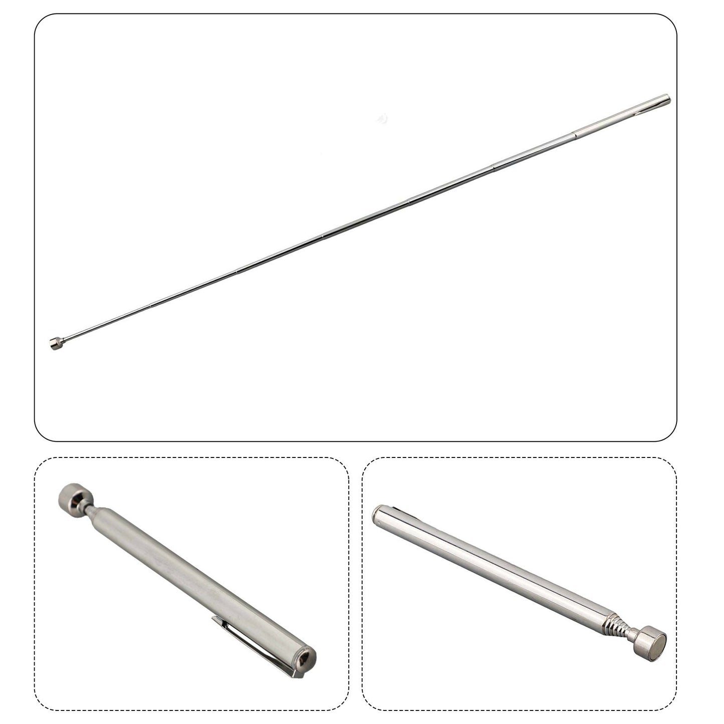 Telescopic Magnetic Pickup Tool Portable and Convenient Strong Magnetic Force