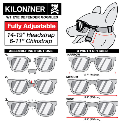 W1 Eye Defender Goggles