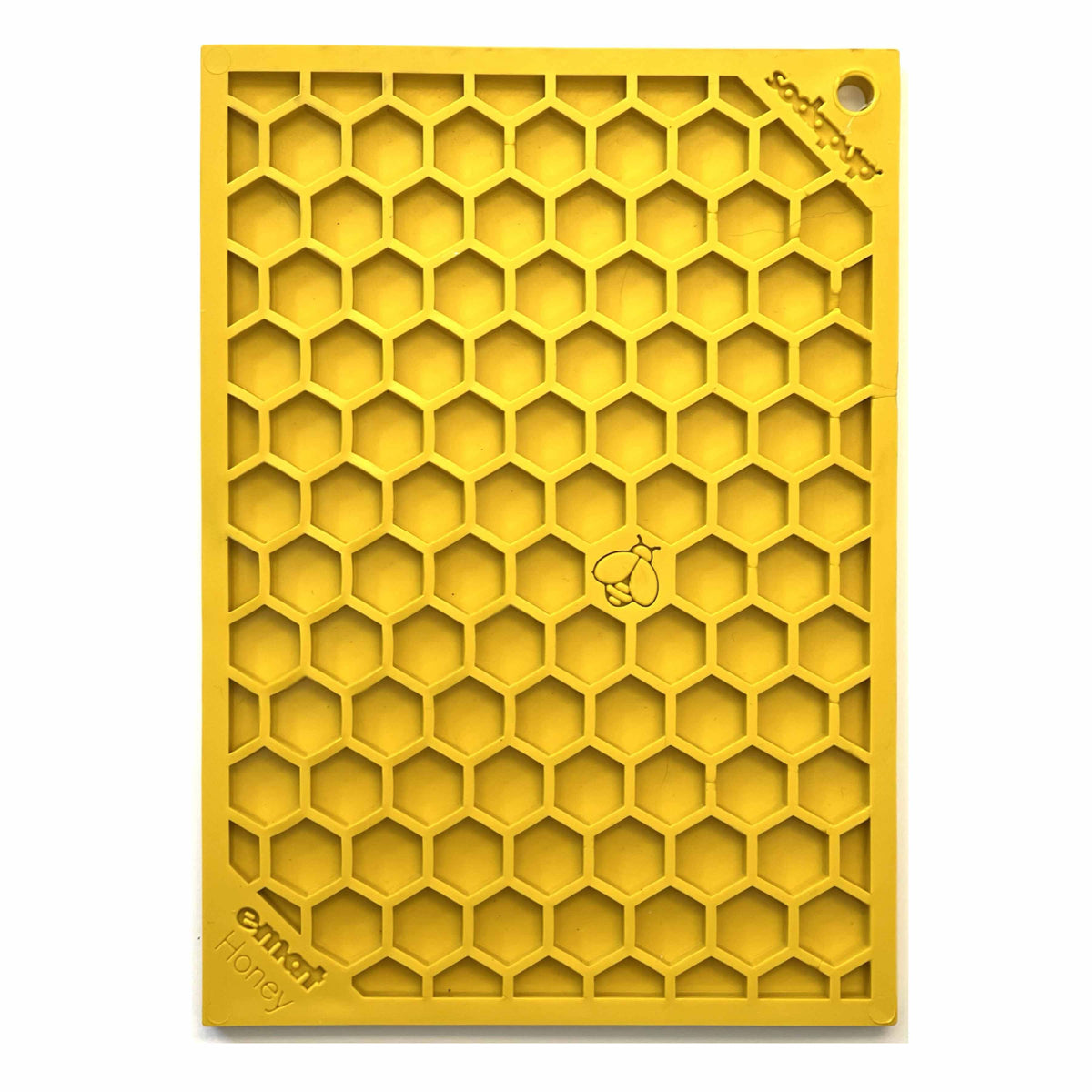 Honeycomb eMat - Enrichment Lick Mat for Dogs and Cats | eMat Enrichment Toy for Anxiety Relief | SodaPup
