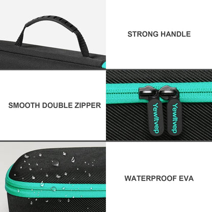 Case for Revlon One Step Volumizer plus Hair Dryer and Styler, Hard Travel Case for Revlon One Step Volumizer plus 2.0 Hair Dryer Brush Hair Le Volume 2-In-1 Titanium Blow Dryer Brush Storage Bag