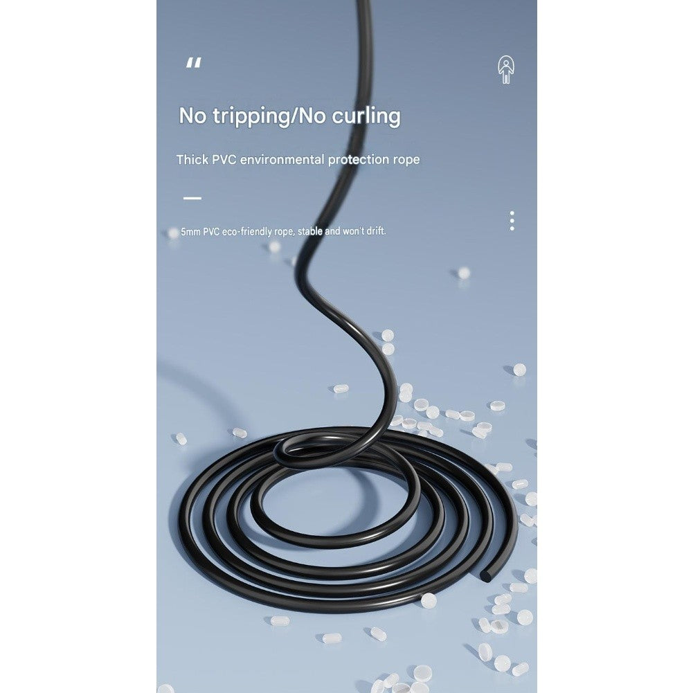 PP Material Jump Rope with Comfort Grip for Vigorous for Fitness Training