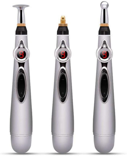 Electronic Acupuncture Pen, 3-In-1 Meridian Energy Pen for Pain Relief, Pain Relief Therapy, Electric Meridians Acupuncture Machine