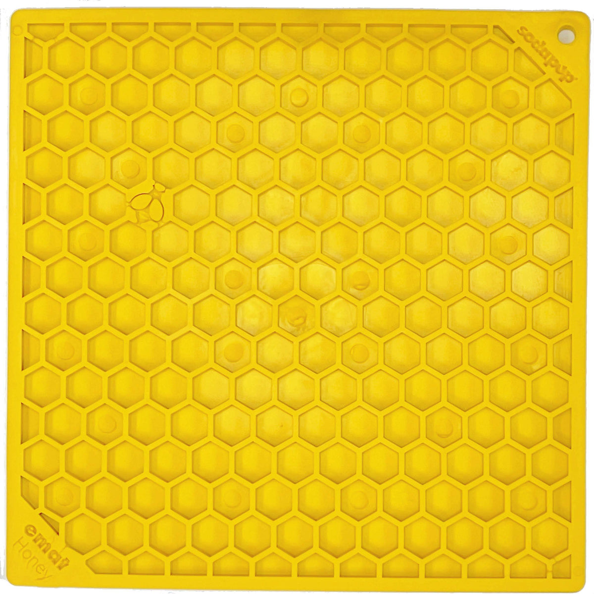Honeycomb eMat - Enrichment Lick Mat for Dogs and Cats | eMat Enrichment Toy for Anxiety Relief | SodaPup